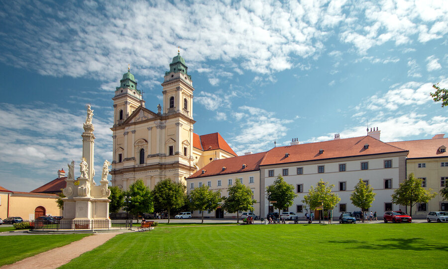 Plac Wolności w Valticach (náměstí Svobody)