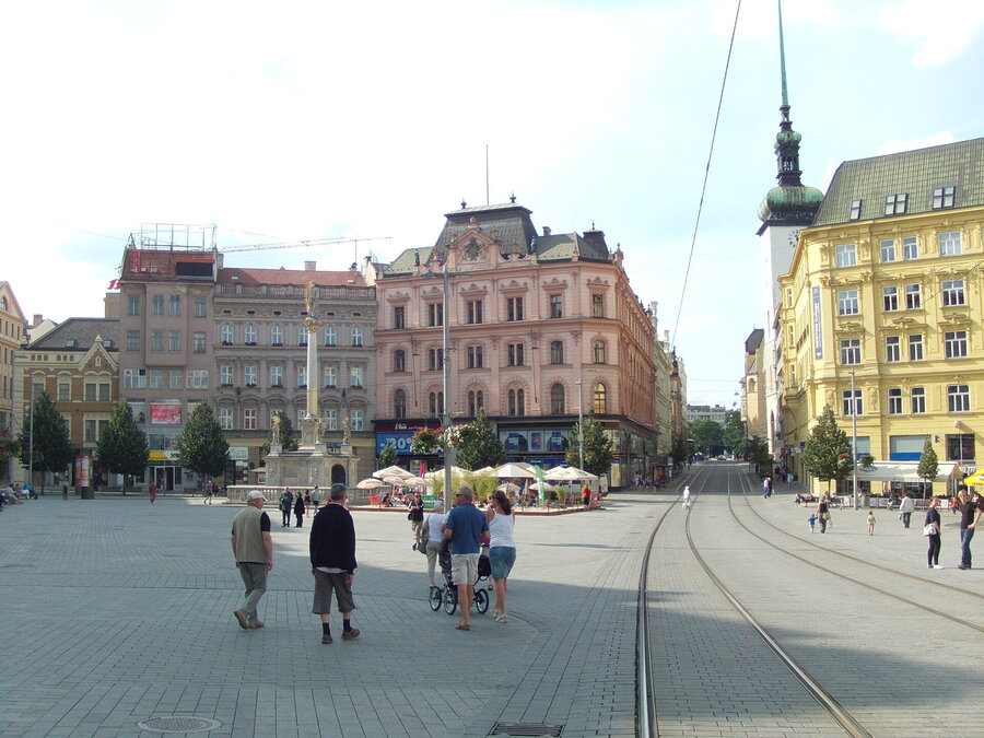 Rynek Starego Miasta w Brnie