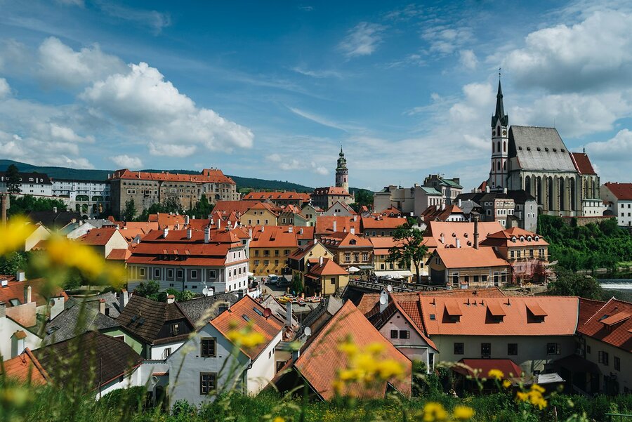 Panorama Starego Miasta w Znojmie